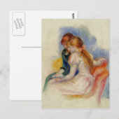 ピエール・アウグストルノアール読ズ ポストカード (正面/裏面)