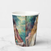 ピエール・アウグストルノアール読ズ 紙コップ (左)