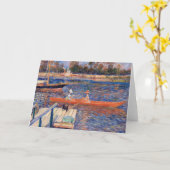 ピエール・アウグストルノアール – アルジェンテウイルのセーヌ カード (黄色い花)