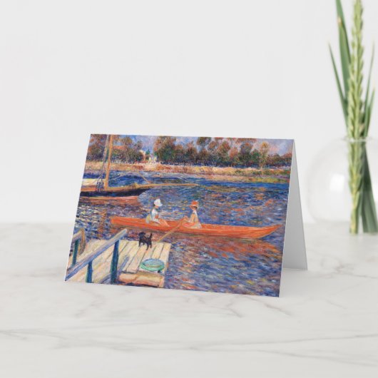 ピエール・アウグストルノアール – アルジェンテウイルのセーヌ カード (正面)