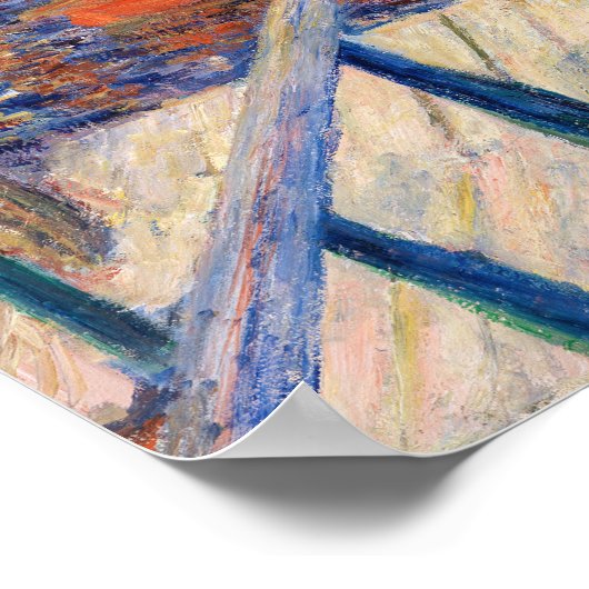 ピエール・アウグストルノアール – アルジェンテウイルのセーヌ ポスター (角)