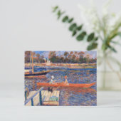 ピエール・アウグストルノアール – アルジェンテウイルのセーヌ ポストカード (スタンド正面)