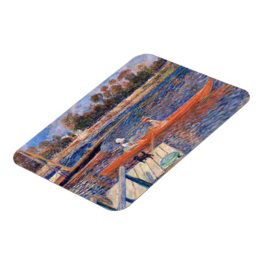 ピエール・アウグストルノアール – アルジェンテウイルのセーヌ マグネット (左側)