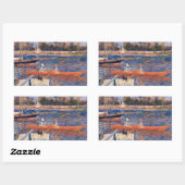 ピエール・アウグストルノアール – アルジェンテウイルのセーヌ 長方形シール (シート)