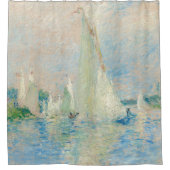 ピエール・アウグストルノアール – アルジェンテウイルのレガッタ シャワーカーテン (正面)