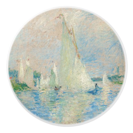 ピエール・アウグストルノアール – アルジェンテウイルのレガッタ セラミックノブ (正面)