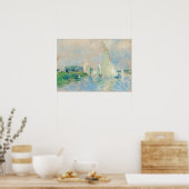 ピエール・アウグストルノアール – アルジェンテウイルのレガッタ ポスター (キッチン)