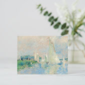 ピエール・アウグストルノアール – アルジェンテウイルのレガッタ ポストカード (スタンド正面)