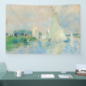 ピエール・アウグストルノアール – アルジェンテウイルのレガッタ 横断幕 (トレードショー)