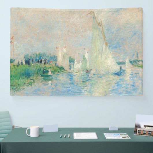 ピエール・アウグストルノアール – アルジェンテウイルのレガッタ 横断幕 (トレードショー)