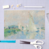 ピエール・アウグストルノアール – アルジェンテウイルのレガッタ 薄葉紙 (クラフト)