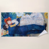 ピエール・アウグストルノアール – カントリーダンス ビーチタオル (正面)