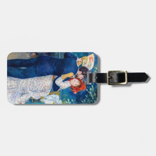 ピエール・アウグストルノアール – カントリーダンス ラゲッジタグ (正面横)