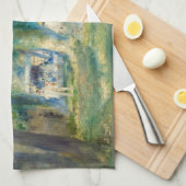 ピエール・アウグストルノアール – サン・クラウドのパーティー キッチンタオル (四つ折り)