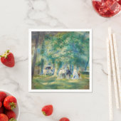 ピエール・アウグストルノアール – サン・クラウドのパーティー スタンダードカクテルナプキン (インサイチュ)