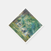 ピエール・アウグストルノアール – サン・クラウドのパーティー スタンダードカクテルナプキン (角)