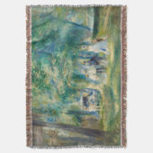 ピエール・アウグストルノアール – サン・クラウドのパーティー スローブランケット (正面縦)