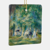 ピエール・アウグストルノアール – サン・クラウドのパーティー セラミックオーナメント (右)