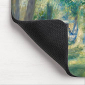 ピエール・アウグストルノアール – サン・クラウドのパーティー マウスパッド (コーナー)