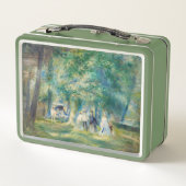 ピエール・アウグストルノアール – サン・クラウドのパーティー メタルランチボックス (裏面)