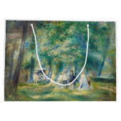 ピエール・アウグストルノアール – サン・クラウドのパーティー ラージペーパーバッグ (裏面)