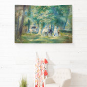 ピエール・アウグストルノアール – サン・クラウドのパーティー 横断幕 (インサイチュ)