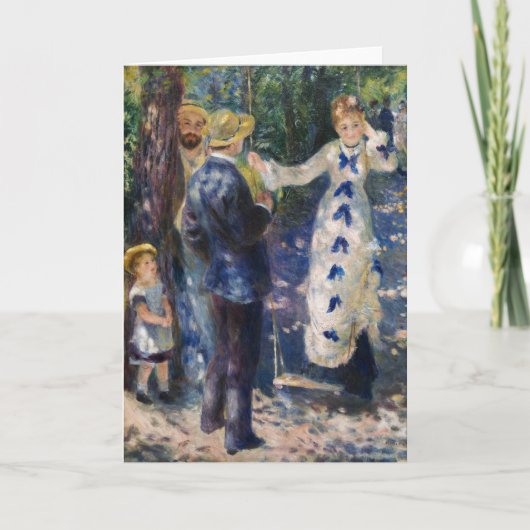 ピエール・アウグストルノアール – ザスイング カード (正面)