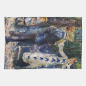 ピエール・アウグストルノアール – ザスイング キッチンタオル (横)