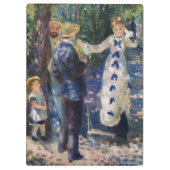 ピエール・アウグストルノアール – ザスイング クリップボード (裏面)