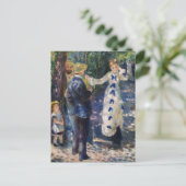 ピエール・アウグストルノアール – ザスイング ポストカード (スタンド正面)