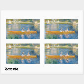 ピエール・アウグストルノアール – ザスキフ 長方形シール (シート)