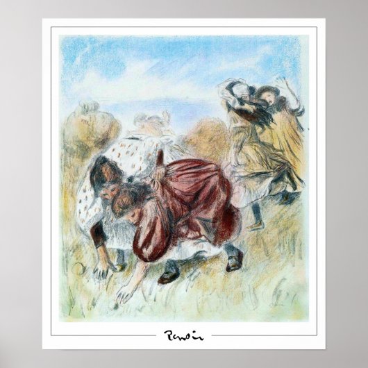 ピエール・アウグストルノアール・ゼディング・アート・ポスター#24-3 ポスター (正面)