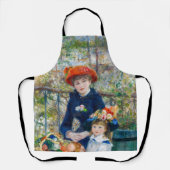 ピエール・アウグストルノアール – テラスの姉妹 エプロン (正面)