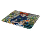 ピエール・アウグストルノアール – テラスの姉妹 カッティングボード (角)