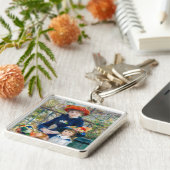 ピエール・アウグストルノアール – テラスの姉妹 キーホルダー (側面)