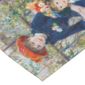 ピエール・アウグストルノアール – テラスの姉妹 ショートテーブルランナー (コーナー)