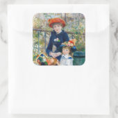 ピエール・アウグストルノアール – テラスの姉妹 スクエアシール (バッグ)