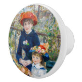 ピエール・アウグストルノアール – テラスの姉妹 セラミックノブ (右)