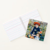 ピエール・アウグストルノアール – テラスの姉妹 ノートブック (内部)