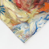 ピエール・アウグストルノアール – テラスの姉妹 フリースブランケット (角)