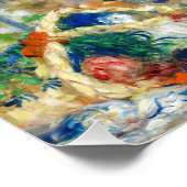 ピエール・アウグストルノアール – テラスの姉妹 ポスター (コーナー)