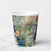 ピエール・アウグストルノアール – テラスの姉妹 紙コップ (左)