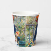 ピエール・アウグストルノアール – テラスの姉妹 紙コップ (右)