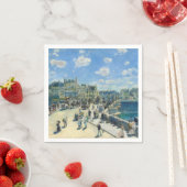 ピエール・アウグストルノアール – パリ，ポンヌフ スタンダードカクテルナプキン (インサイチュ)