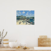 ピエール・アウグストルノアール – パリ,ポンヌフ ポスター (キッチン)