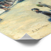 ピエール・アウグストルノアール – パリ,ポンヌフ ポスター (角)