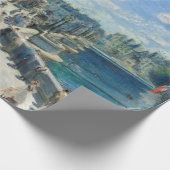 ピエール・アウグストルノアール – パリ，ポンヌフ ラッピングペーパー (角)