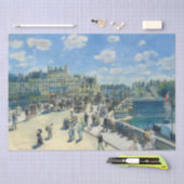 ピエール・アウグストルノアール – パリ，ポンヌフ 薄葉紙 (クラフト)