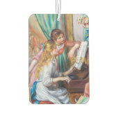 ピエール・アウグストルノアール – ピアノの少女たち カーエアーフレッシュナー (裏面)