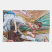 ピエール・アウグストルノアール – ピアノの少女たち キッチンタオル (横)